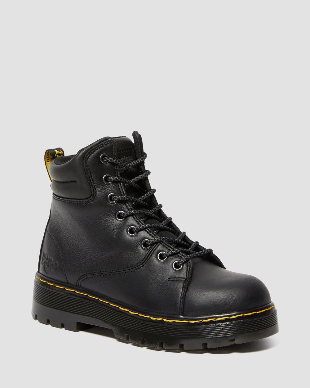 Dr Martens Gilbreth Steel Toe Pracovné Topánky Damske ( Čierne ) SK 348-HWVEOC